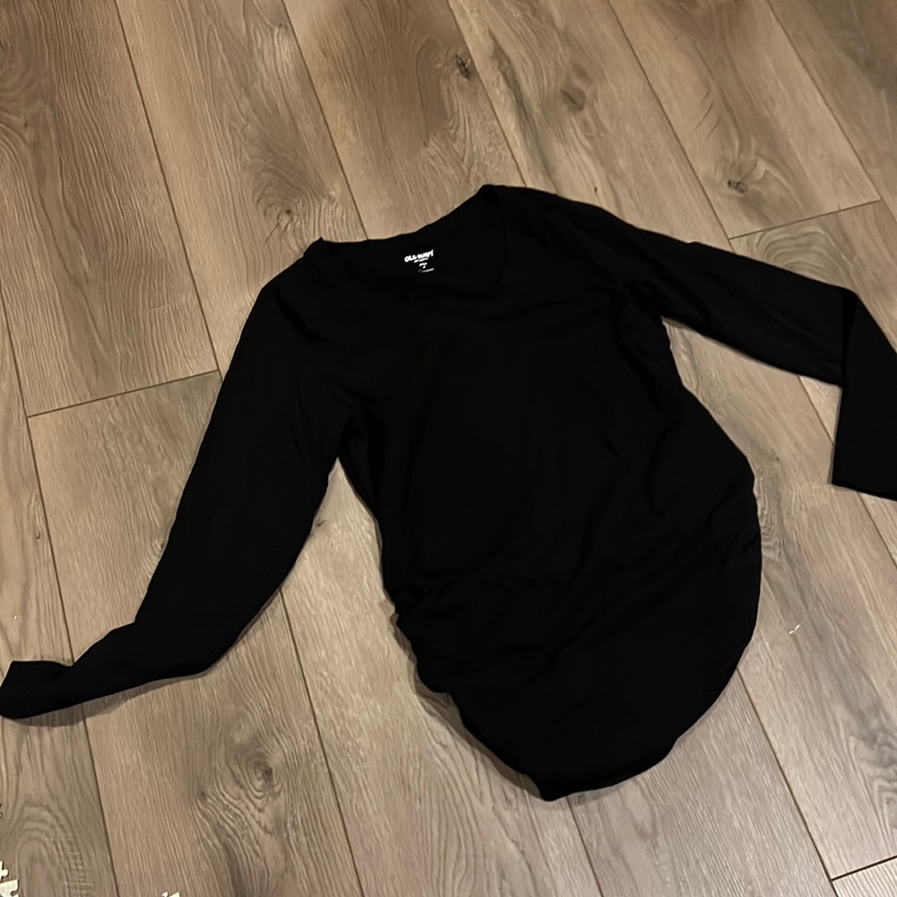 Medium Black Maternity Shirt